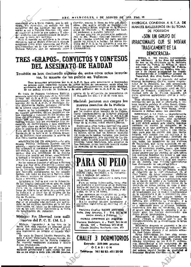 ABC MADRID 09-08-1978 página 20
