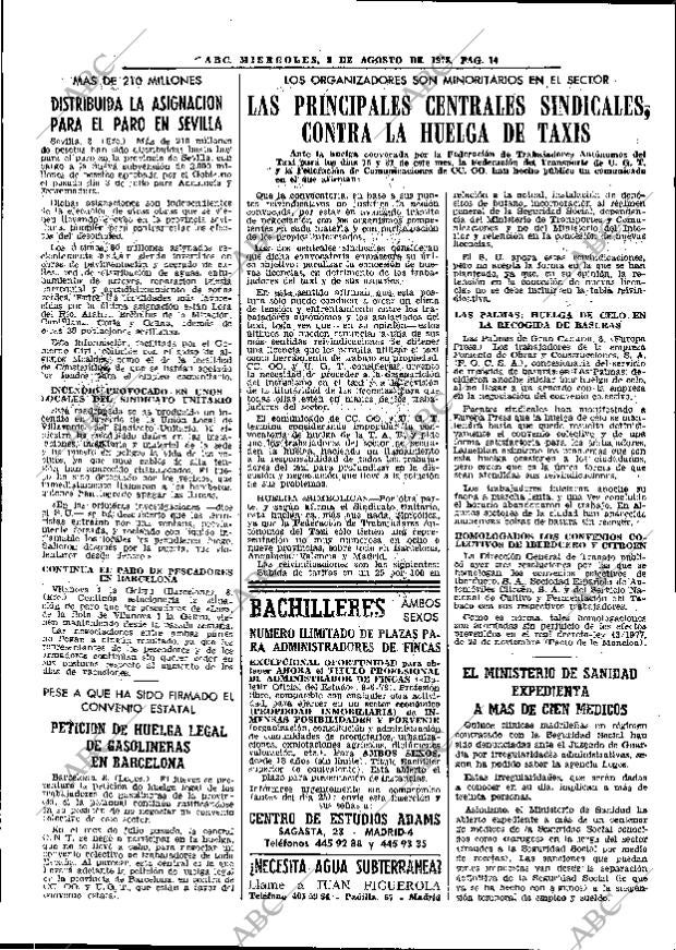 ABC MADRID 09-08-1978 página 22