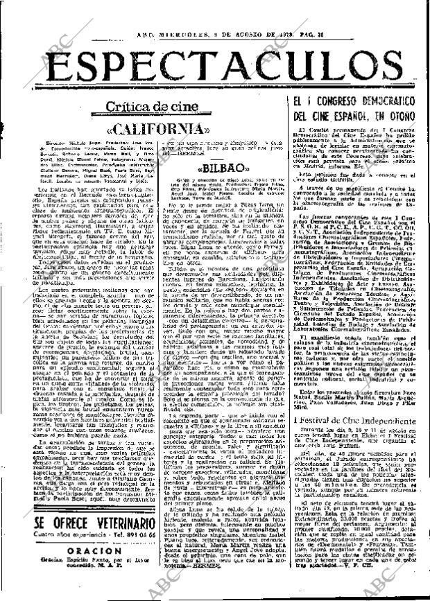 ABC MADRID 09-08-1978 página 47