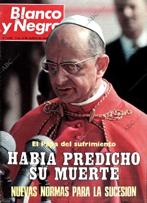 BLANCO Y NEGRO MADRID 09-08-1978 página 1