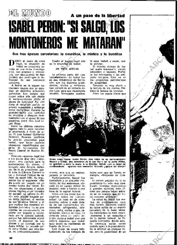 BLANCO Y NEGRO MADRID 09-08-1978 página 26