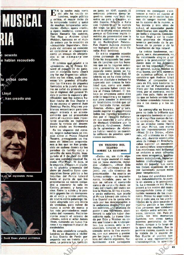 BLANCO Y NEGRO MADRID 09-08-1978 página 41