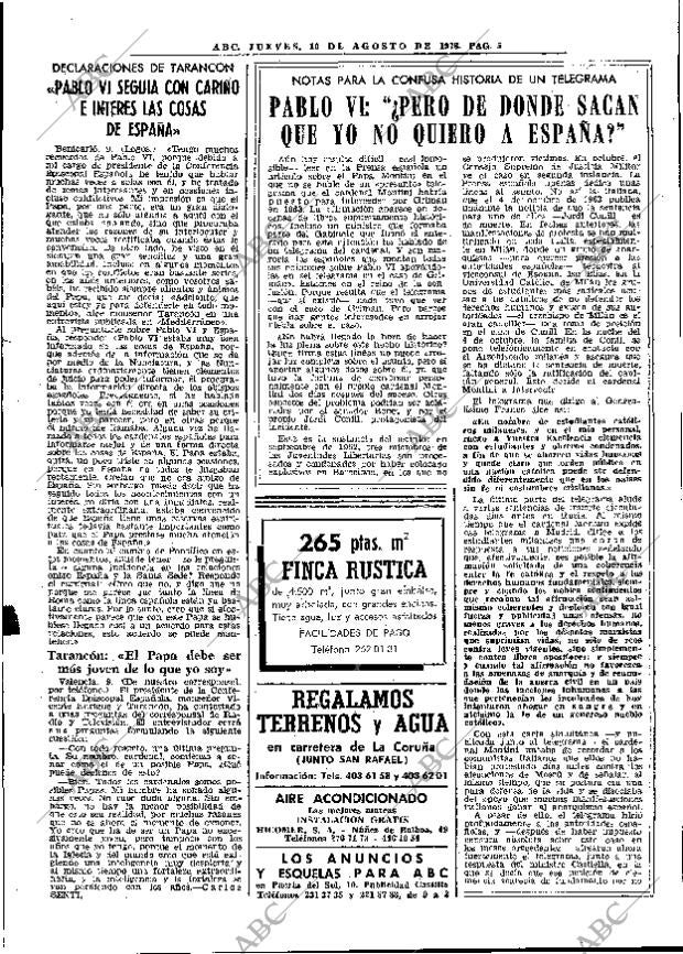 ABC MADRID 10-08-1978 página 13