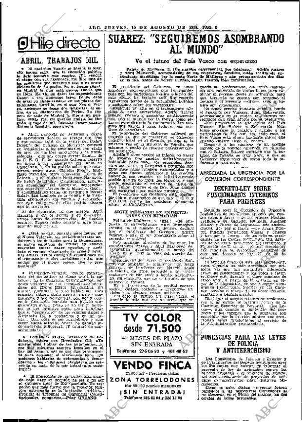 ABC MADRID 10-08-1978 página 16