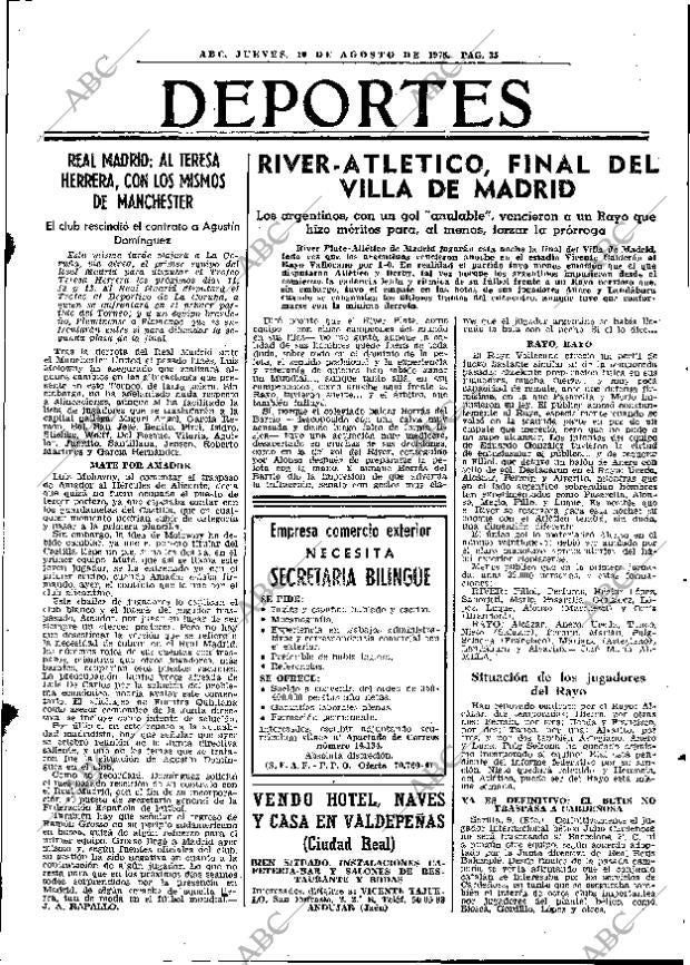 ABC MADRID 10-08-1978 página 43