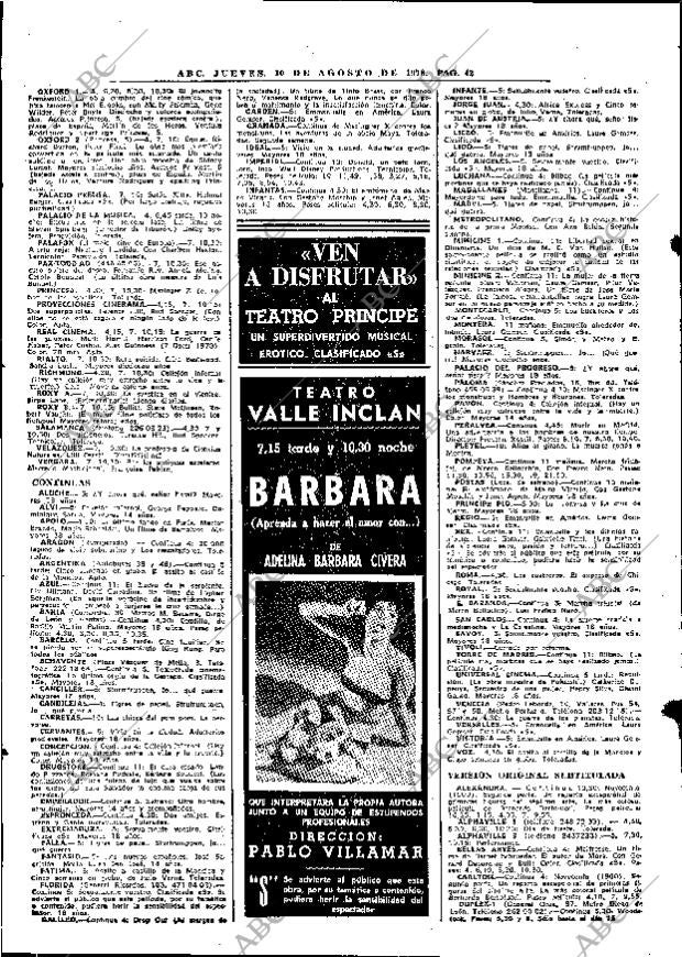 ABC MADRID 10-08-1978 página 50