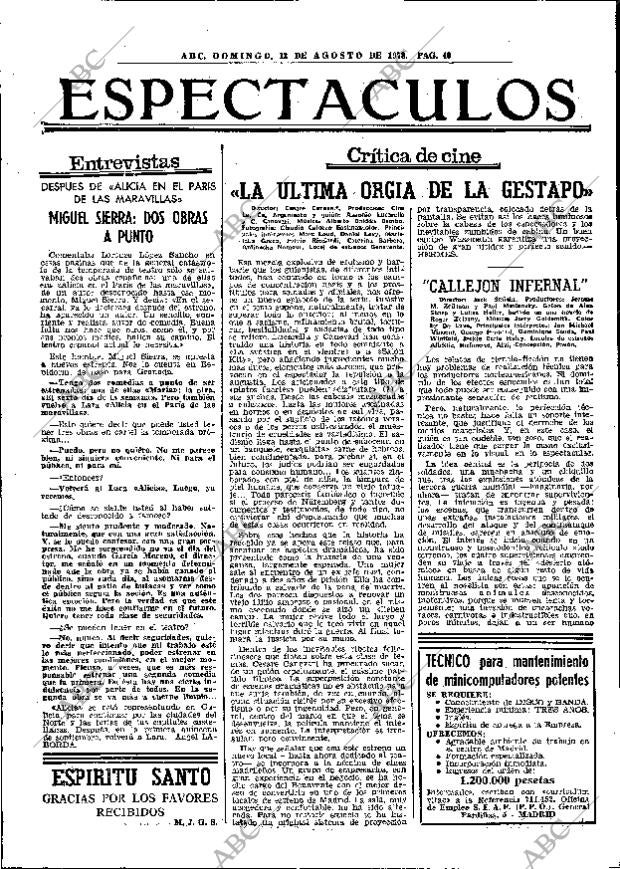 ABC MADRID 13-08-1978 página 48