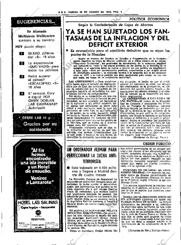 ABC SEVILLA 15-08-1978 página 16