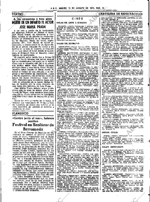 ABC SEVILLA 15-08-1978 página 43