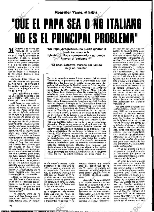 BLANCO Y NEGRO MADRID 16-08-1978 página 28