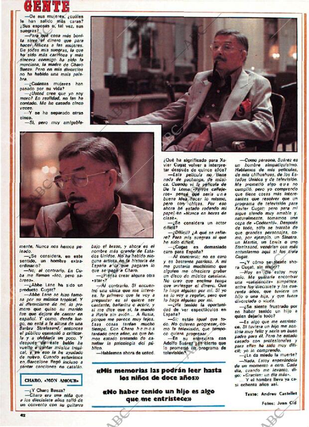 BLANCO Y NEGRO MADRID 16-08-1978 página 42