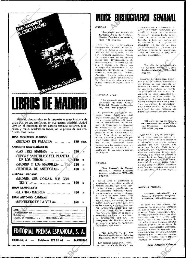 BLANCO Y NEGRO MADRID 16-08-1978 página 58
