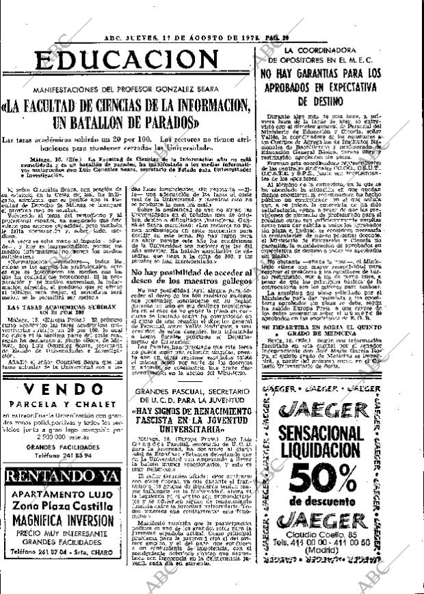 ABC MADRID 17-08-1978 página 28