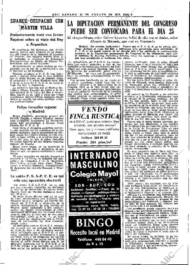 ABC MADRID 19-08-1978 página 13
