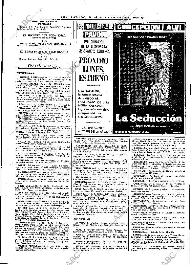 ABC MADRID 19-08-1978 página 45