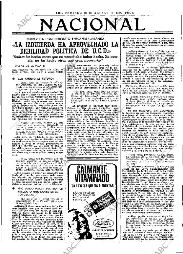 ABC MADRID 20-08-1978 página 15