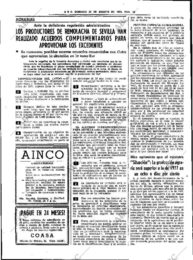ABC SEVILLA 20-08-1978 página 22