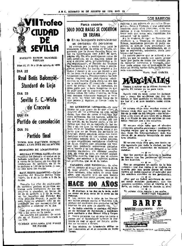ABC SEVILLA 20-08-1978 página 26