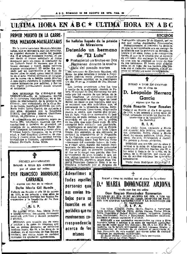 ABC SEVILLA 20-08-1978 página 48