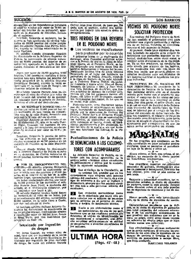 ABC SEVILLA 22-08-1978 página 32