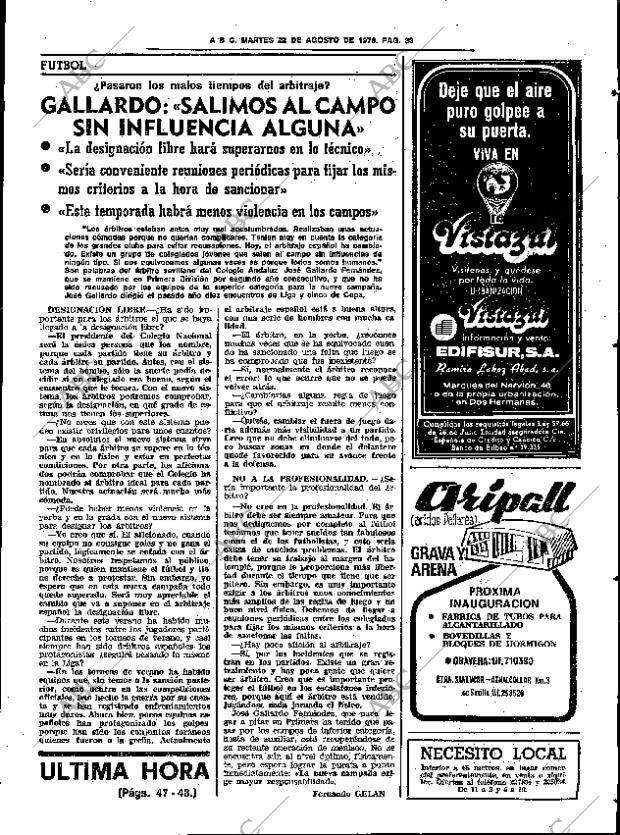 ABC SEVILLA 22-08-1978 página 41