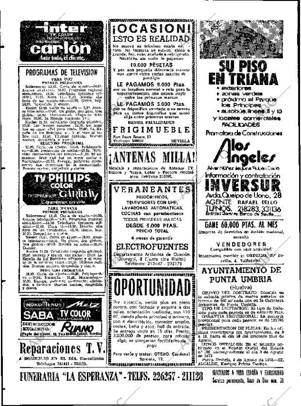 ABC SEVILLA 22-08-1978 página 54