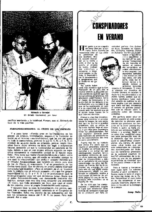 BLANCO Y NEGRO MADRID 23-08-1978 página 19