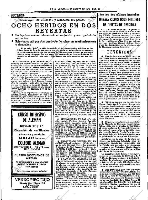 ABC SEVILLA 24-08-1978 página 26