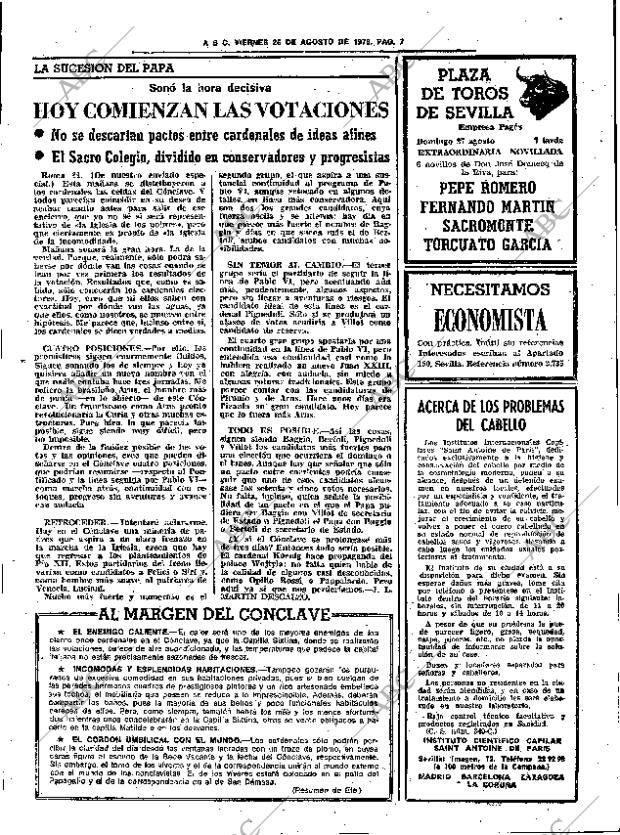 ABC SEVILLA 25-08-1978 página 15