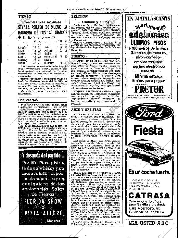 ABC SEVILLA 25-08-1978 página 29