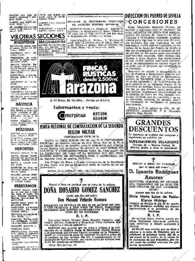 ABC SEVILLA 26-08-1978 página 46