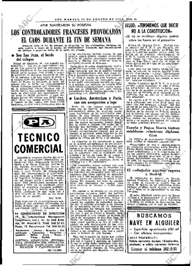 ABC MADRID 29-08-1978 página 20