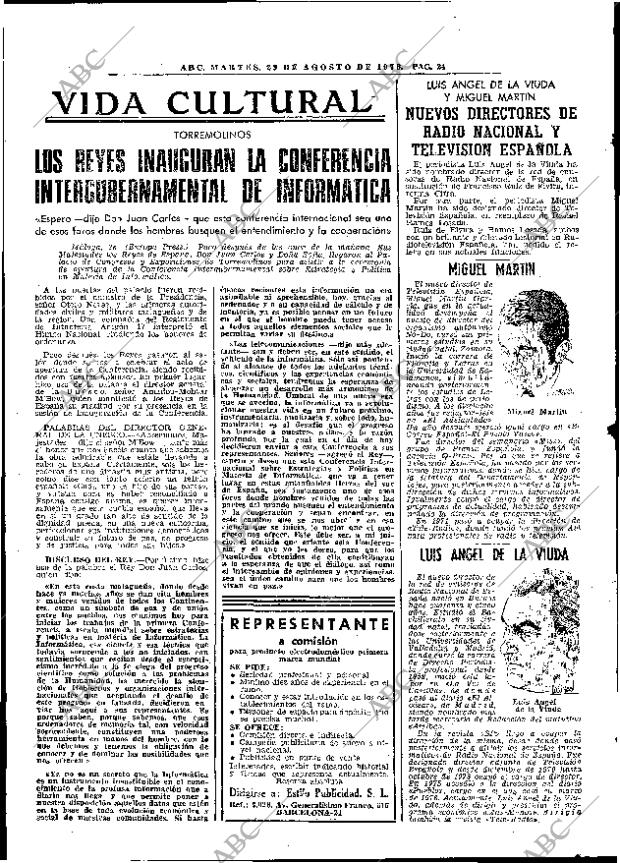 ABC MADRID 29-08-1978 página 32