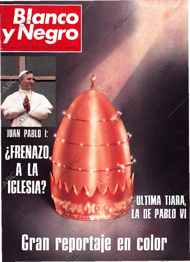 BLANCO Y NEGRO MADRID 30-08-1978 página 1