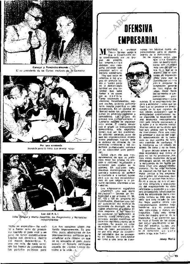 BLANCO Y NEGRO MADRID 30-08-1978 página 19