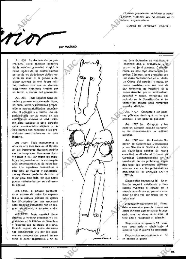 BLANCO Y NEGRO MADRID 30-08-1978 página 25