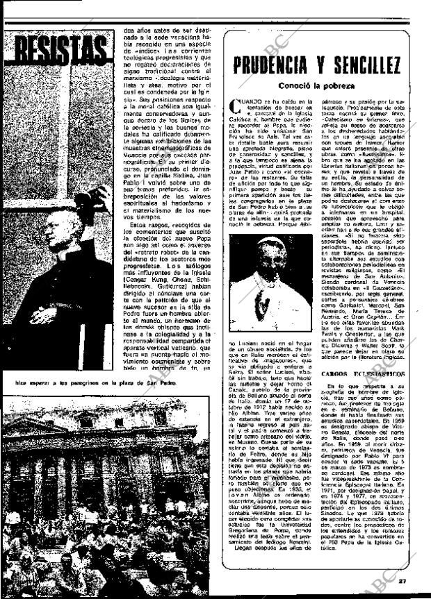 BLANCO Y NEGRO MADRID 30-08-1978 página 27