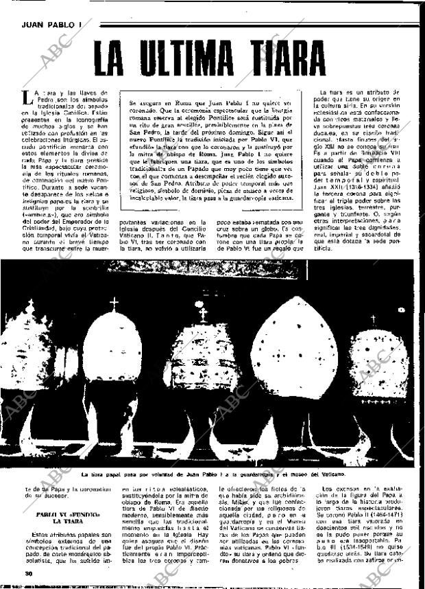 BLANCO Y NEGRO MADRID 30-08-1978 página 30