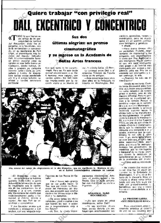 BLANCO Y NEGRO MADRID 30-08-1978 página 43