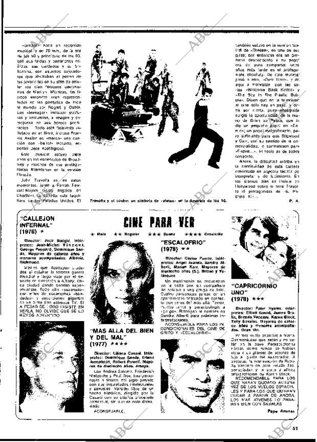 BLANCO Y NEGRO MADRID 30-08-1978 página 51