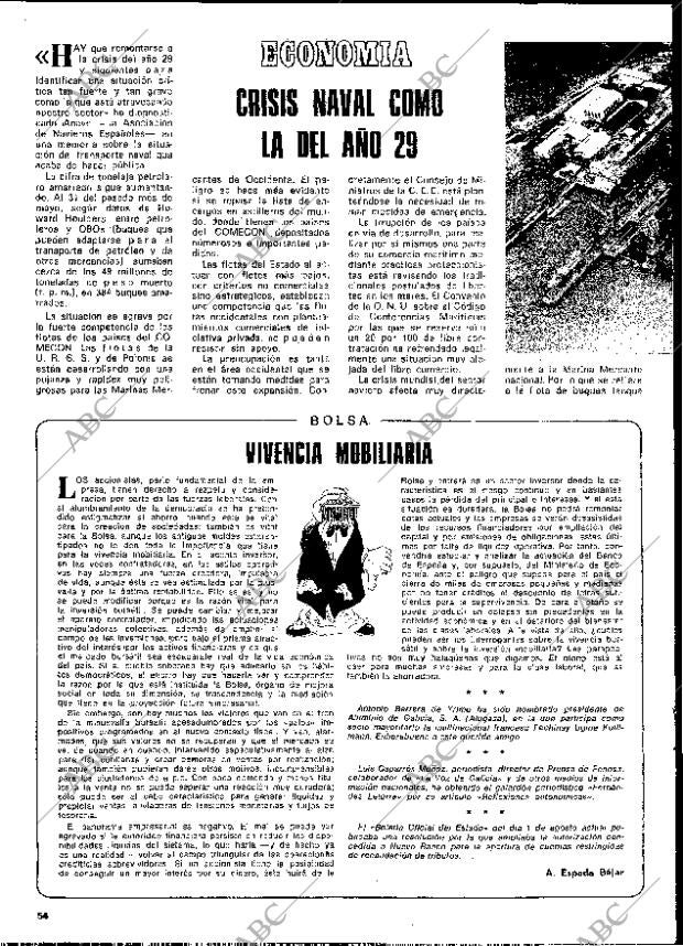 BLANCO Y NEGRO MADRID 30-08-1978 página 54