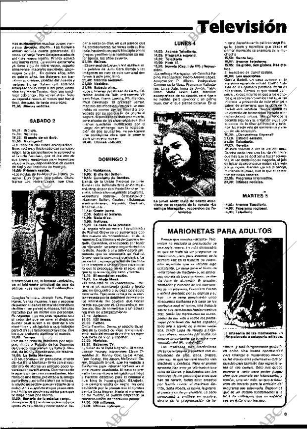 BLANCO Y NEGRO MADRID 30-08-1978 página 9