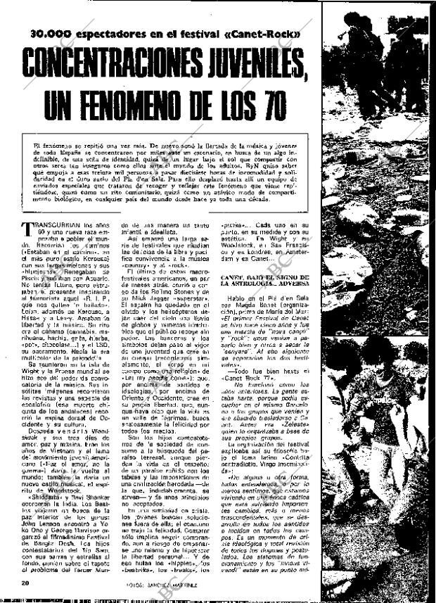 BLANCO Y NEGRO MADRID 06-09-1978 página 20
