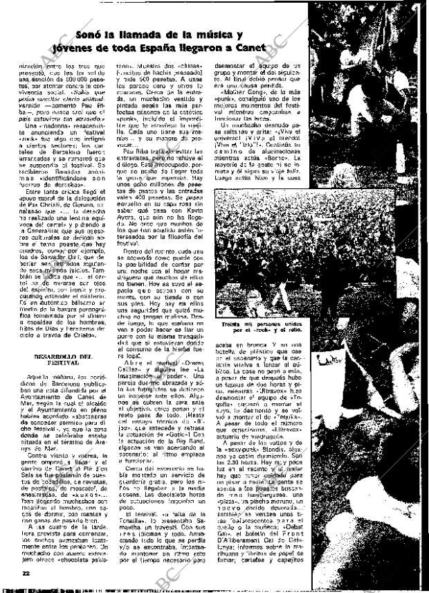 BLANCO Y NEGRO MADRID 06-09-1978 página 22