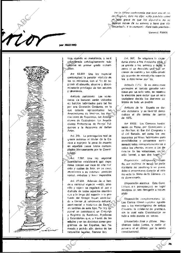 BLANCO Y NEGRO MADRID 06-09-1978 página 25