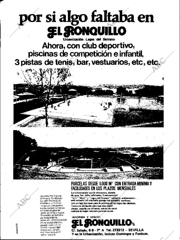 ABC SEVILLA 10-09-1978 página 74