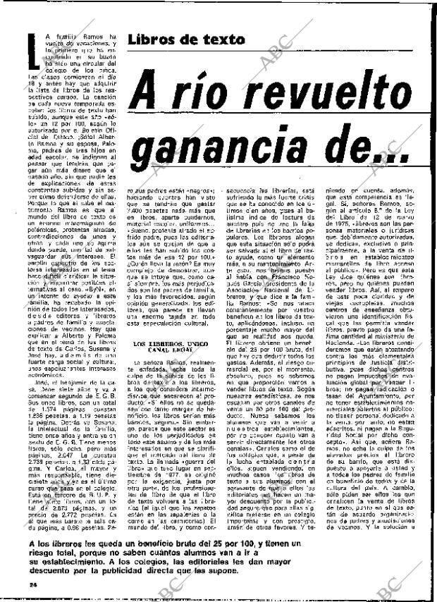 BLANCO Y NEGRO MADRID 13-09-1978 página 24