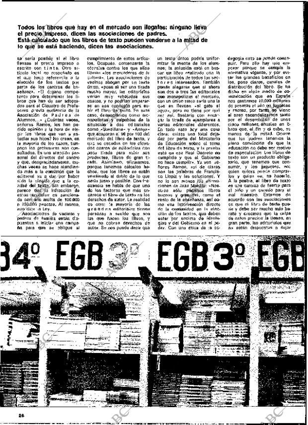 BLANCO Y NEGRO MADRID 13-09-1978 página 26