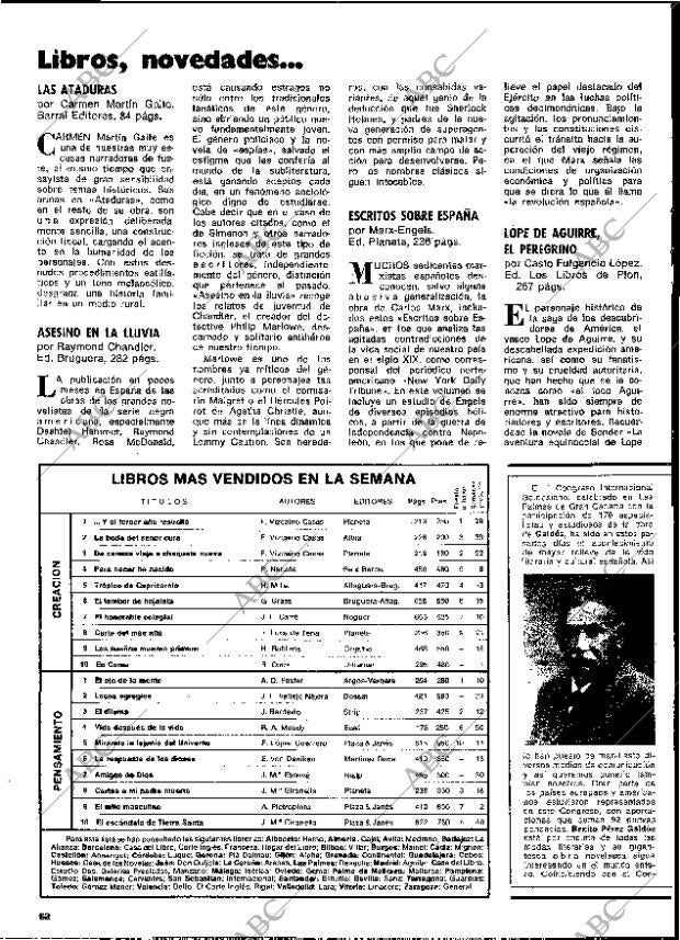 BLANCO Y NEGRO MADRID 13-09-1978 página 62