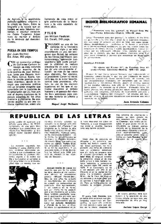 BLANCO Y NEGRO MADRID 13-09-1978 página 63